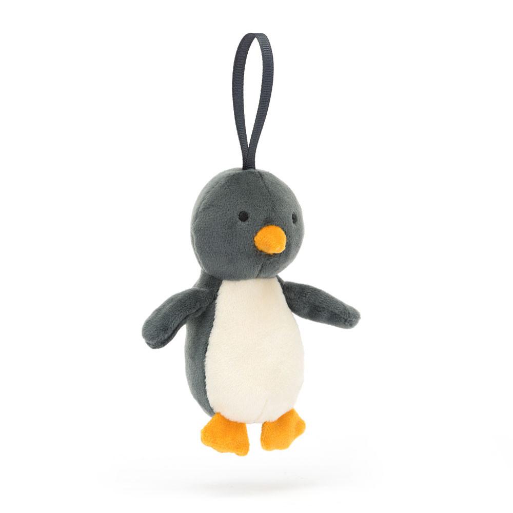 Animals Jellycat Festive Folly Penguin 16cm x 4cm x 5cm Grises | México  4671DMBSY