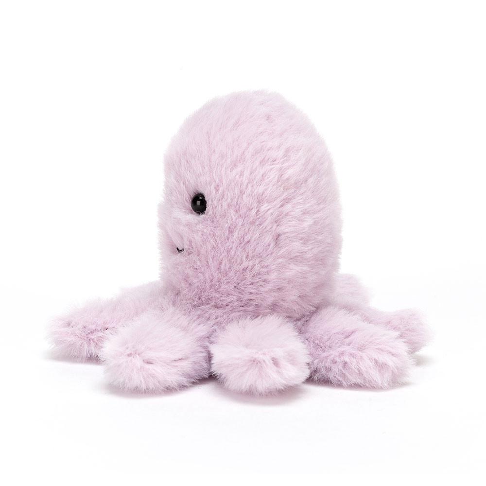 Animals Jellycat Fluffy Octopus 8cm x 11cm x 10cm Morados | México  9451IDFPJ