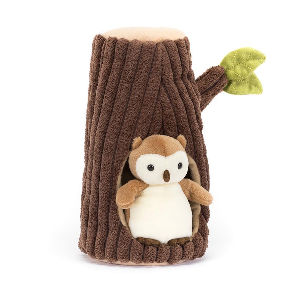 Animals Jellycat Forest Fauna Owl 19cm x 11cm x 10cm Marrom | México  7326MNETG