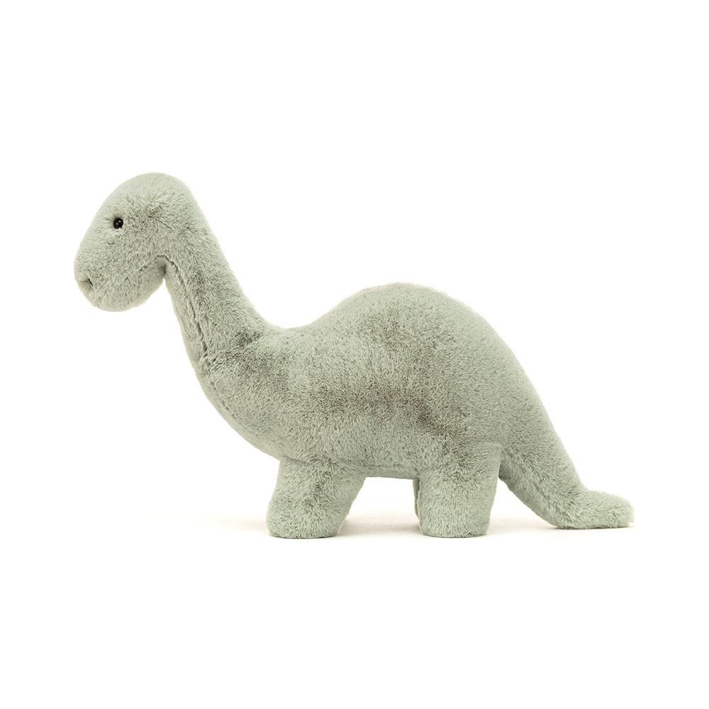 Animals Jellycat Fossilly Brontosaurus 10.2in x 4.7in x 15.4in Verdes | México  2539FPBHC