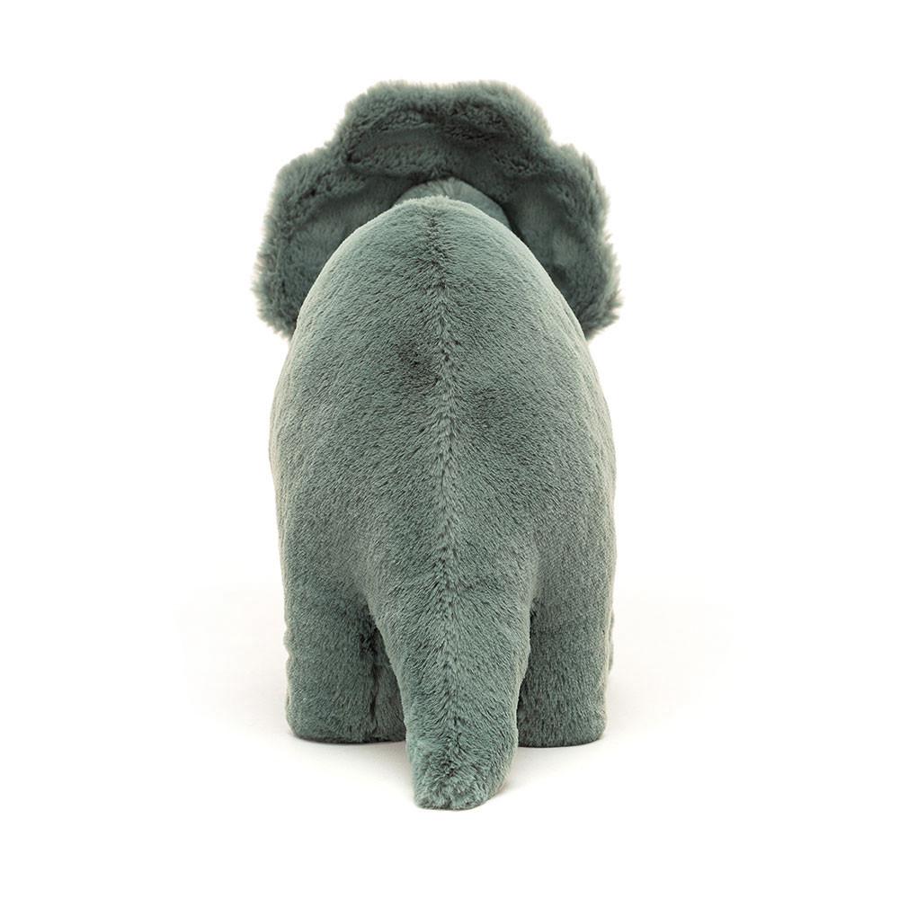 Animals Jellycat Fossilly Triceratops 6.7in x 4.7in x 11.4in Verdes | México  5091WQNEG