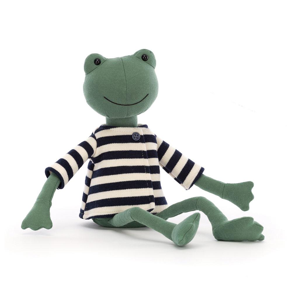Animals Jellycat Francisco Frog 32cm x 10cm x 7cm Verdes | México  3246YTWUK