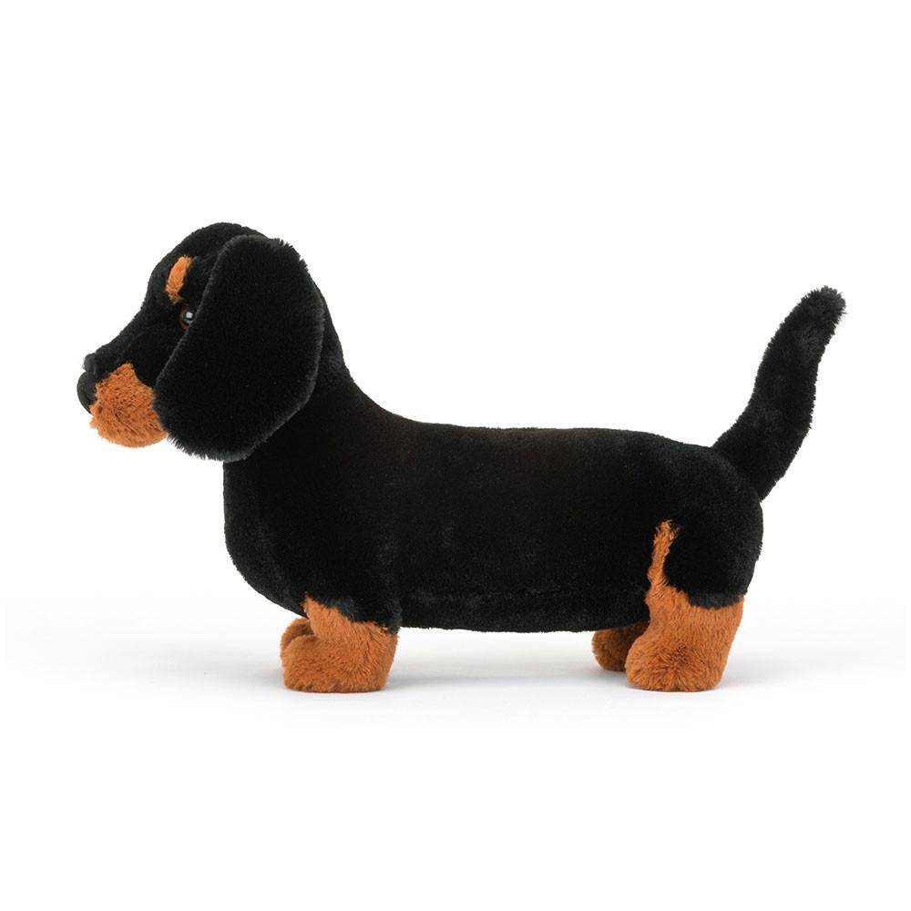 Animals Jellycat Freddie Sausage Dog 19cm x 9cm x 29cm Negros | México  8463AHSUB