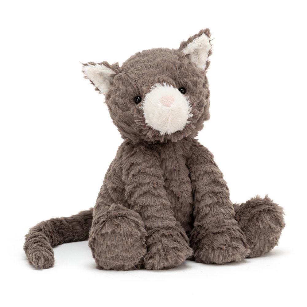 Animals Jellycat Fuddlewuddle Cat 23cm x 13cm x 9cm Grises | México  2315MROCD
