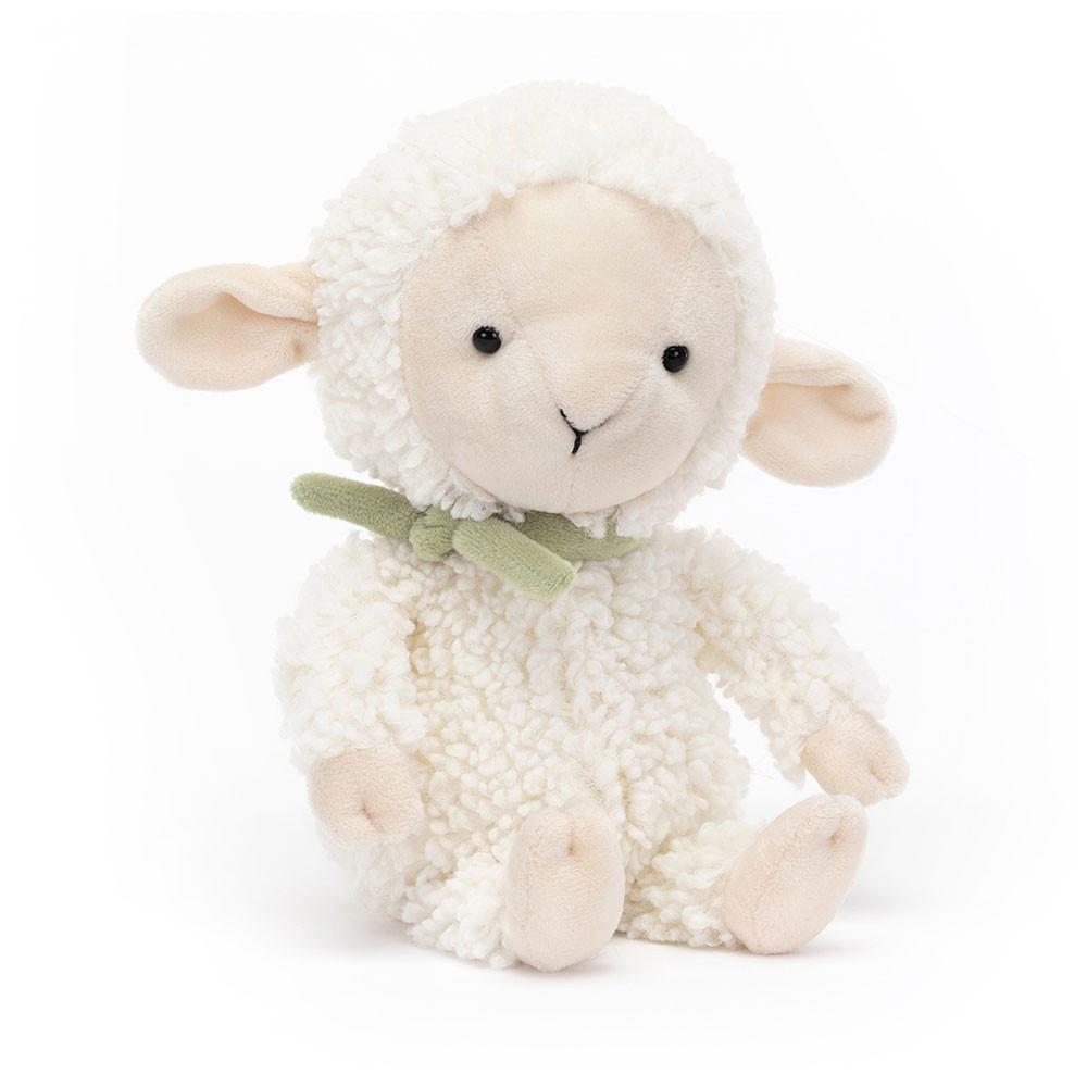 Animals Jellycat Fuzzkin Lamb 25cm x 9cm x 5cm Blancos | México  3016LIDXM
