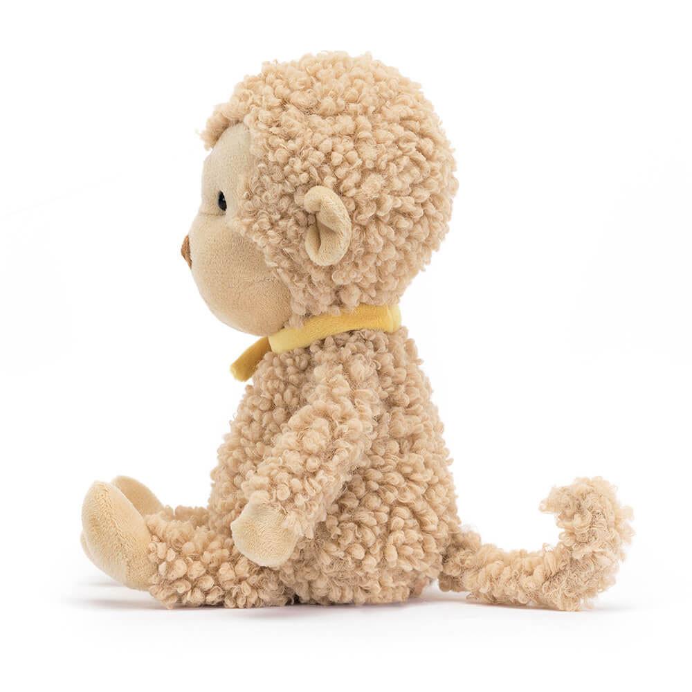 Animals Jellycat Fuzzkin Monkey 25cm x 9cm x 5cm Marrom | México  3856XQONU