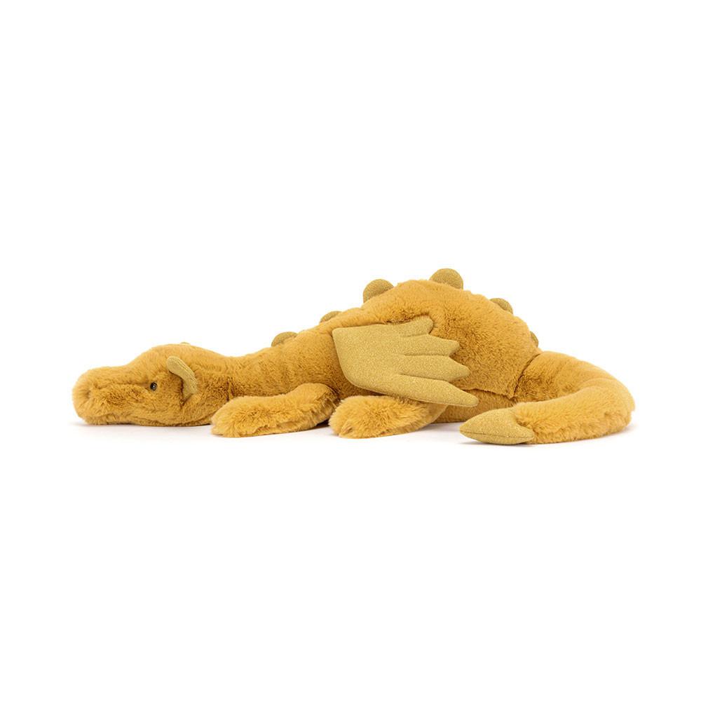 Animals Jellycat Golden Dragon 12cm x 14cm x 50cm Amarillos | México  8392MWYKJ