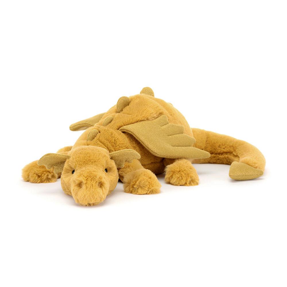 Animals Jellycat Golden Dragon 12cm x 14cm x 50cm Amarillos | México  8392MWYKJ