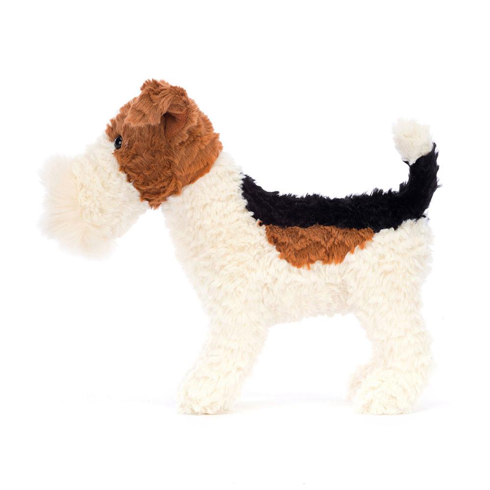 Animals Jellycat Hector Fox Terrier 9.4in x 5.1in x 11.8in Blancos | México  6125ERBOV