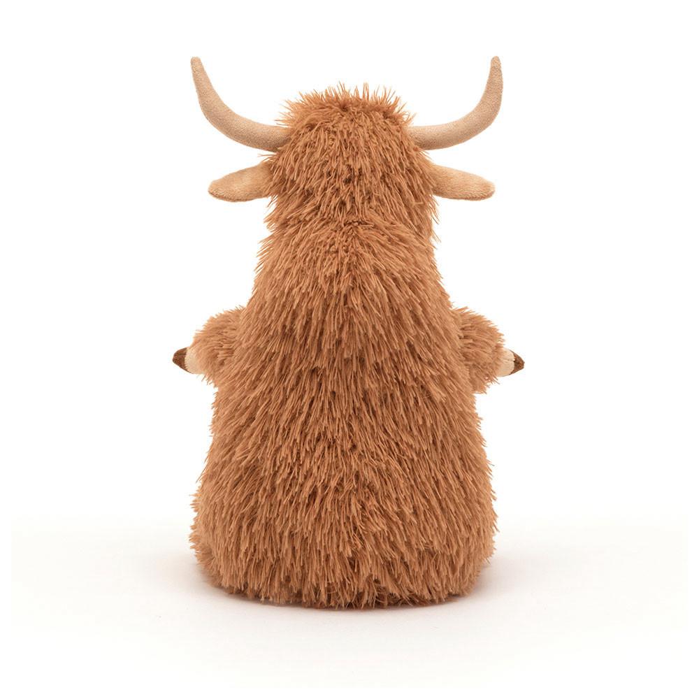 Animals Jellycat Herbie Highland Cow 11in x 5.5in x 4.7in Marrom | México  2803TVBQK