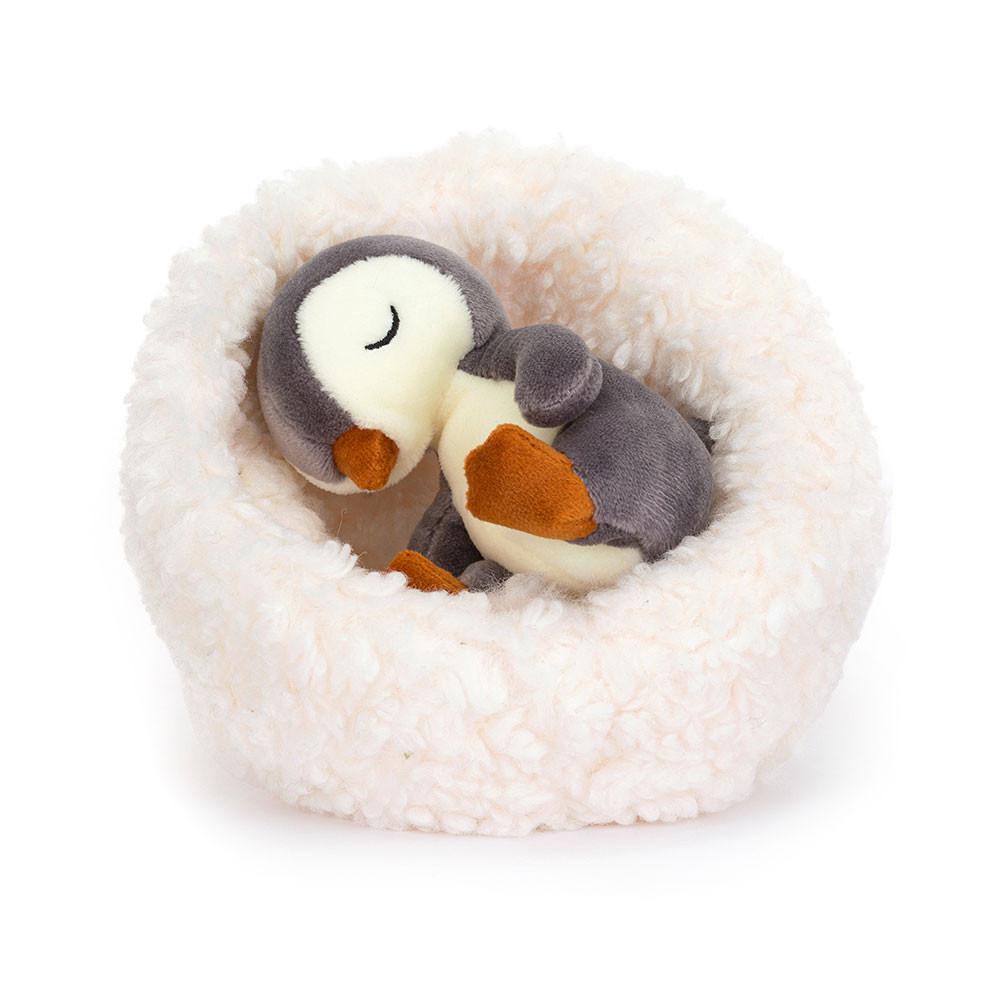 Animals Jellycat Hibernating Penguin 9cm x 13cm x 13cm Negros | México  5861XBQUK