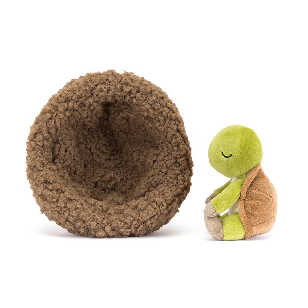 Animals Jellycat Hibernating Tortoise 9cm x 13cm x 13cm Verdes | México  8964QHNUF