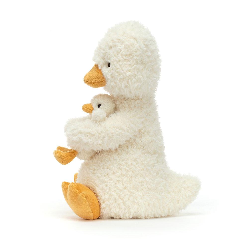 Animals Jellycat Huddles Duck 26cm x 14cm x 10cm Amarillos | México  5147TJSVI