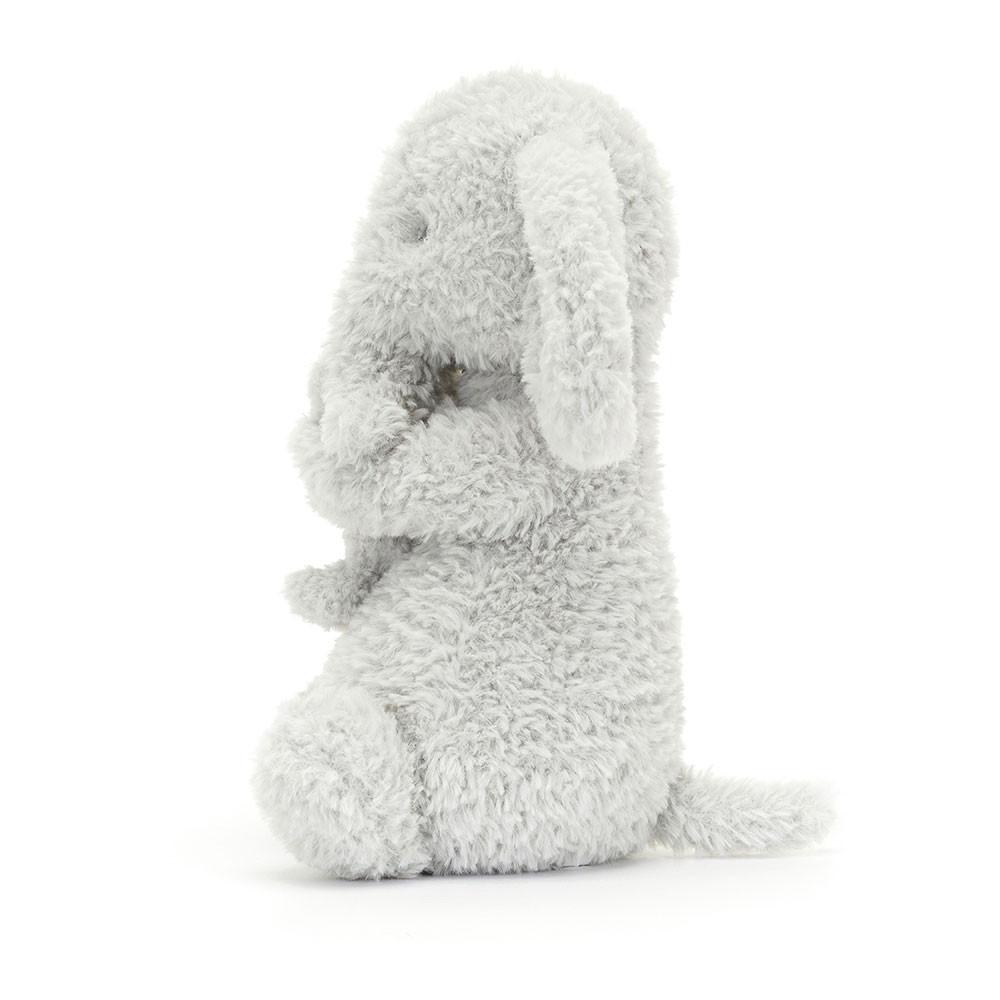 Animals Jellycat Huddles Elephant 26cm x 14cm x 10cm Grises | México  8042OCKWR