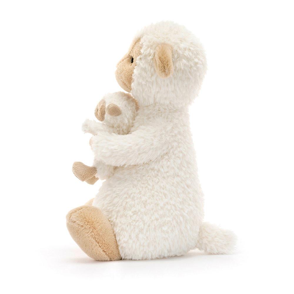 Animals Jellycat Huddles Sheep 10.2in x 5.5in x 3.9in Blancos | México  6047LUBQE