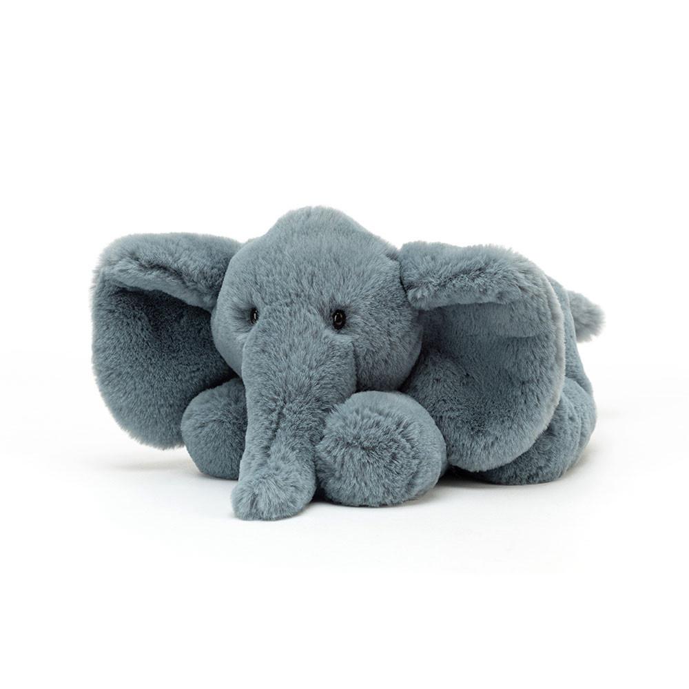 Animals Jellycat Huggady Elephant 14cm x 20cm x 23cm Azules | México  8412BRIDT