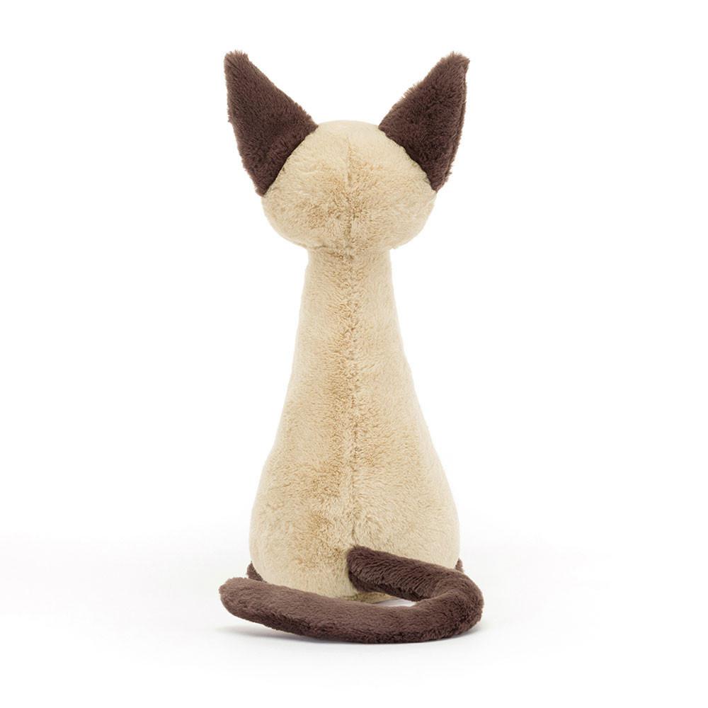 Animals Jellycat Iris Siamese Cat 10.6in x 4.7in x 5.1in Marrom | México  4598PDNAR