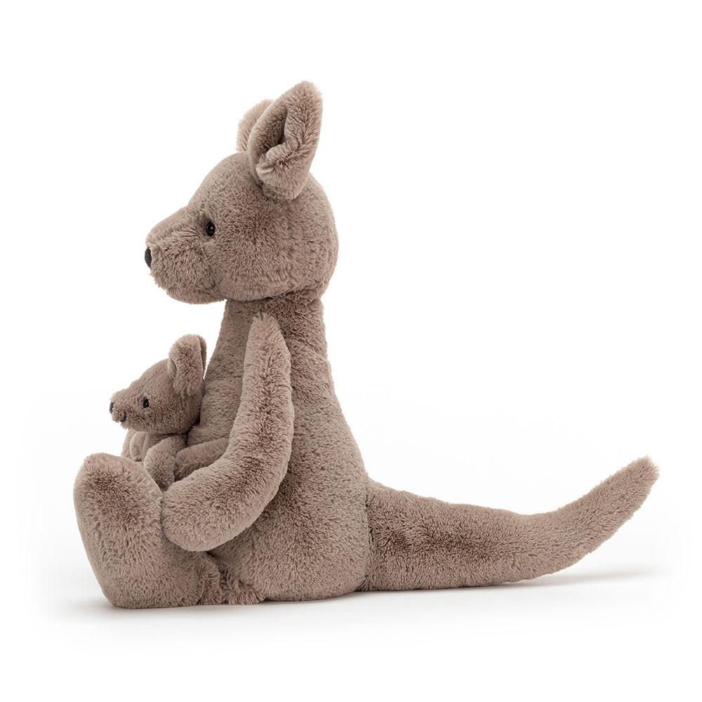 Animals Jellycat Kara Kangaroo 36cm x 13cm x 32cm Marrom | México  9607JSWHG