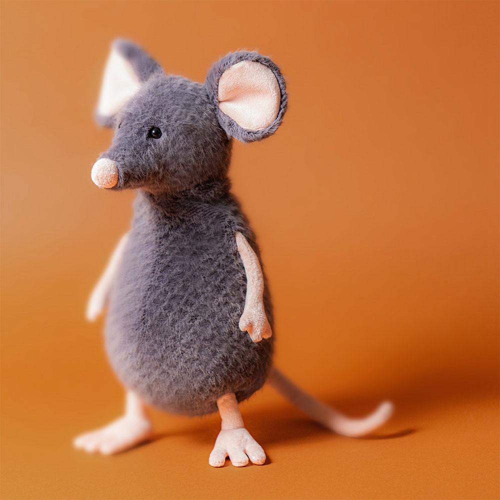 Animals Jellycat Lachlan Sad Rat 27cm x 12cm x 12cm Grises | México  6590PRWDV