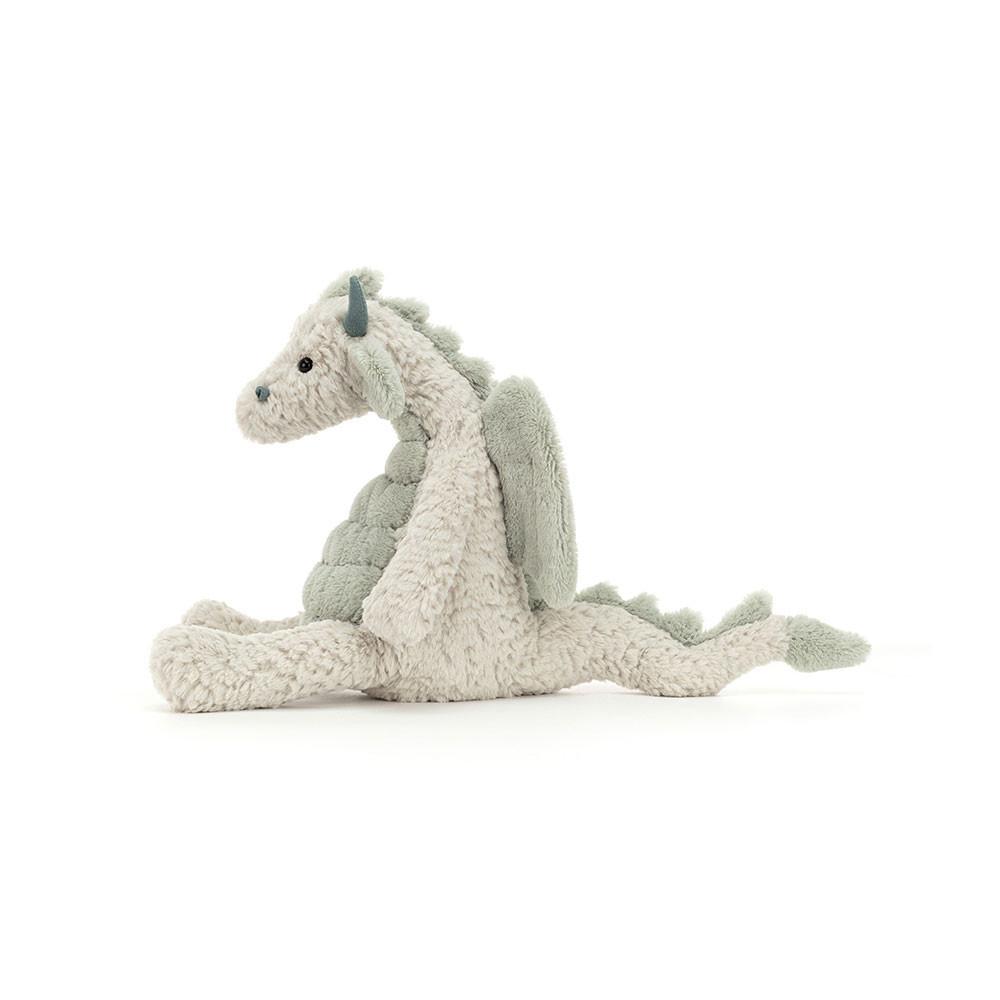 Animals Jellycat Lallagie Dragon 13.8in x 5.1in x 5.1in Verdes | México  0486DHLBA