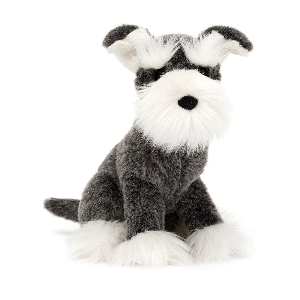 Animals Jellycat Lawrence Schnauzer 26cm x 15cm x 18cm Grises | México  3721XEPAY