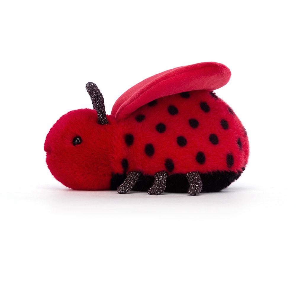 Animals Jellycat Loulou Love Bug 6cm x 8cm x 13cm Rojos | México  8531EFZBJ