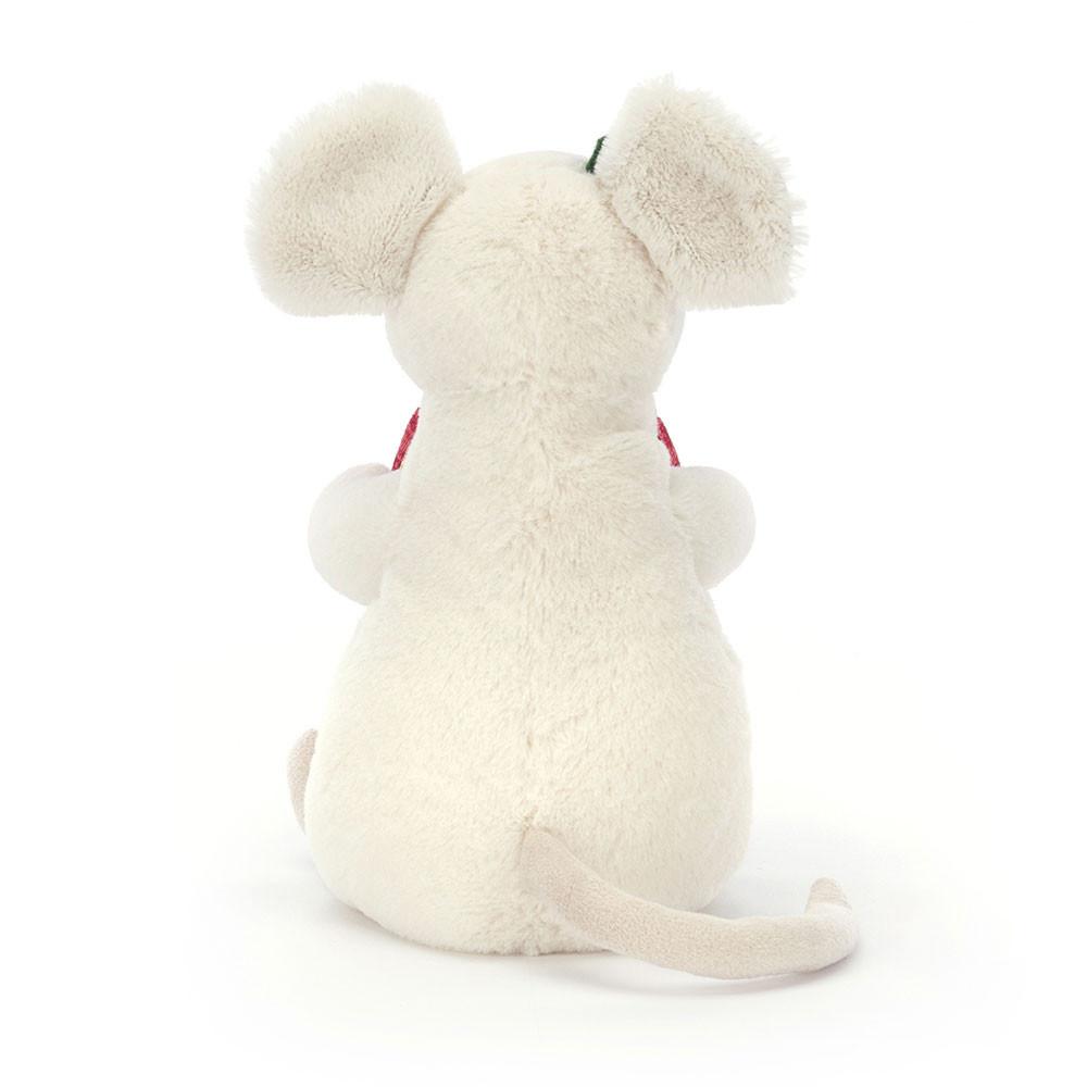 Animals Jellycat Merry Mouse Present 18cm x 9cm x 7cm Blancos | México  3950IJBQE