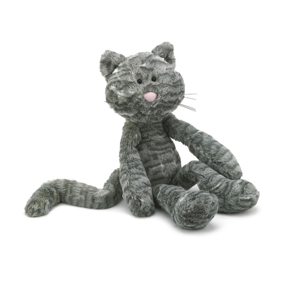 Animals Jellycat Merryday Cat 16.1in x 3.9in x 3.1in Grises | México  8370TORXQ
