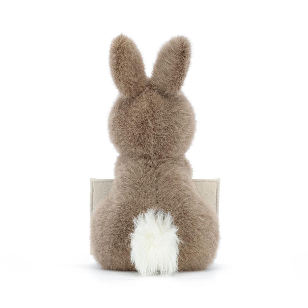 Animals Jellycat Messenger Bunny 19cm x 12cm x 12cm Marrom | México  2475QEOGT