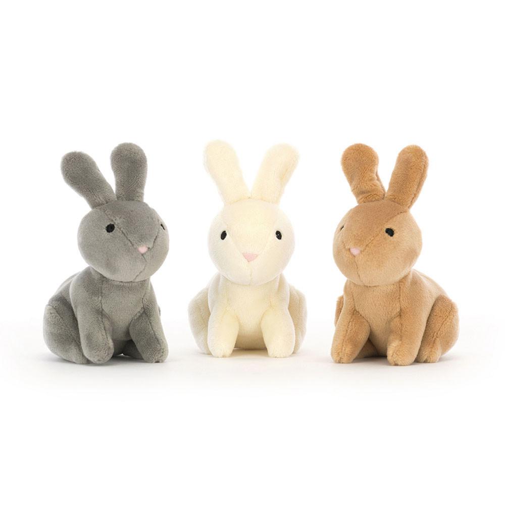 Animals Jellycat Nesting Bunnies 11cm x 13cm x 13cm Marrom | México  8372TDXRS