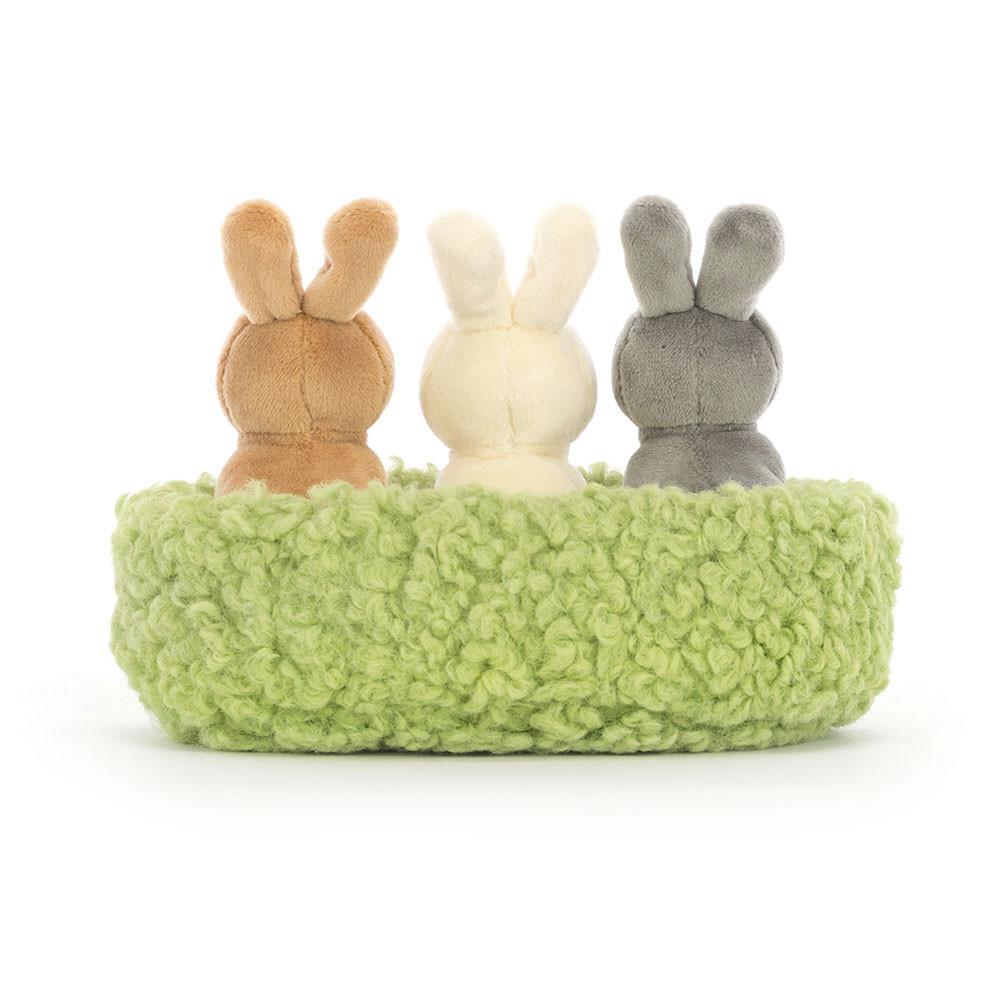 Animals Jellycat Nesting Bunnies 11cm x 13cm x 13cm Marrom | México  8372TDXRS