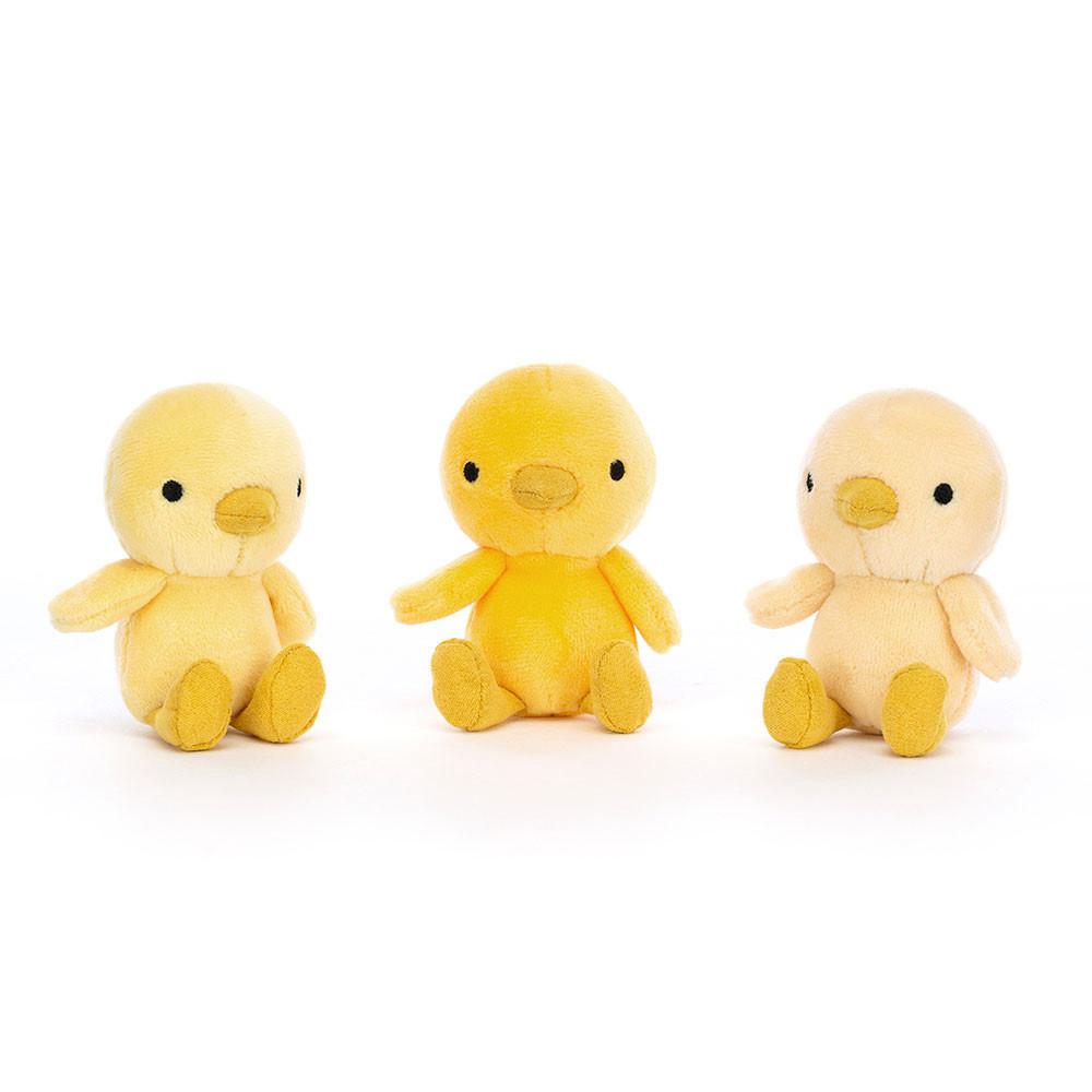Animals Jellycat Nesting Chickies 11cm x 13cm x 13cm Amarillos | México  4692CUPAD