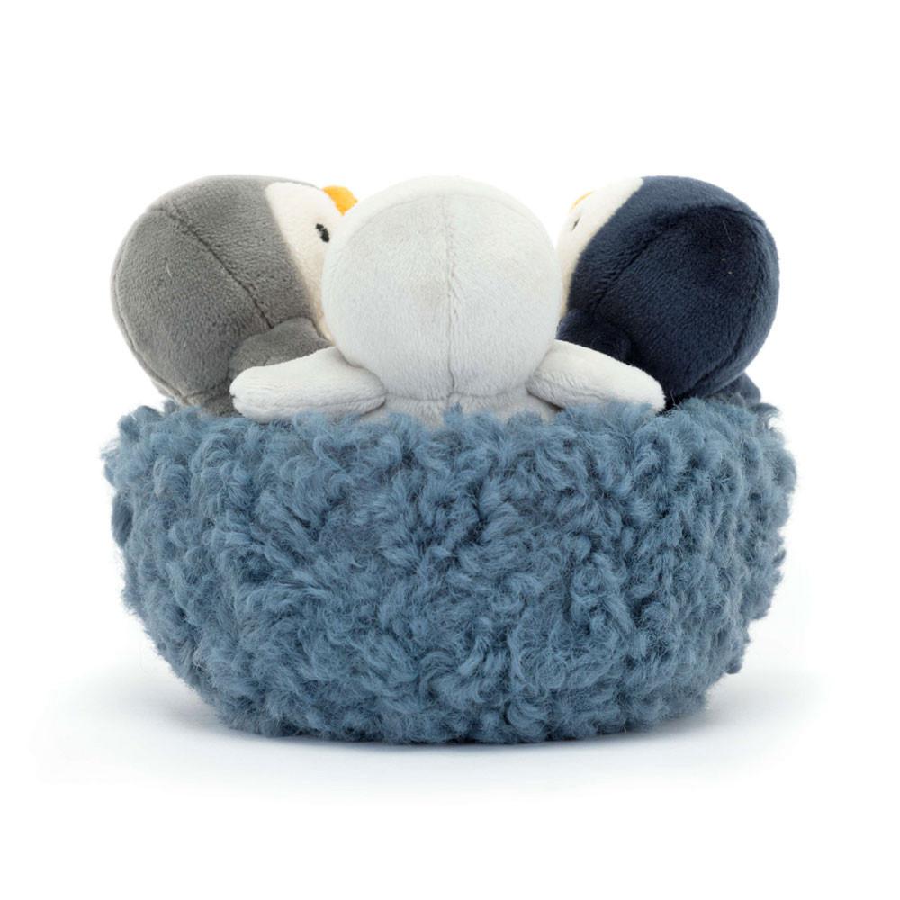 Animals Jellycat Nesting Penguins 11cm x 13cm x 13cm Grises | México  0981JAMSI
