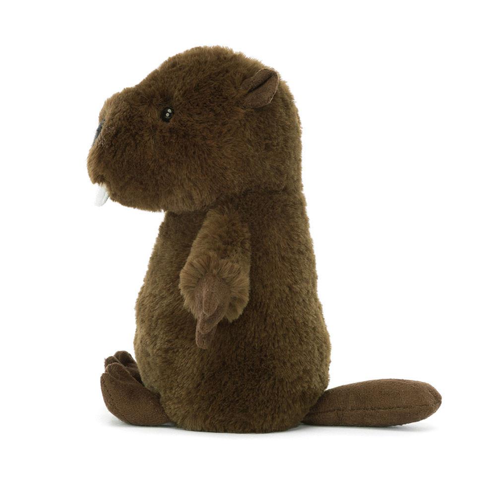 Animals Jellycat Nippit Beaver 14cm x 7cm x 6cm Marrom | México  6937EAZXR