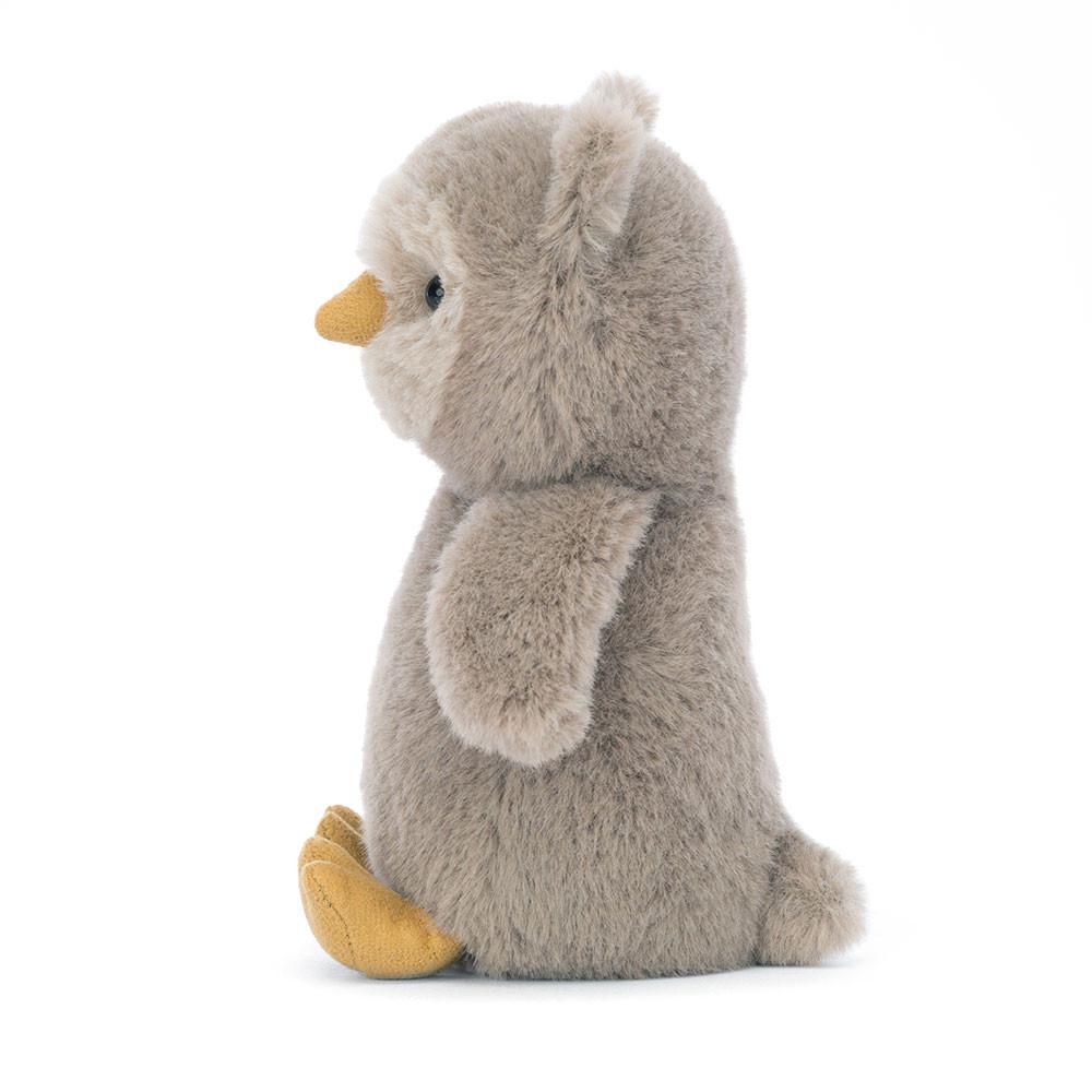 Animals Jellycat Nippit Owl 14cm x 7cm x 6cm Grises | México  8437CDEOF
