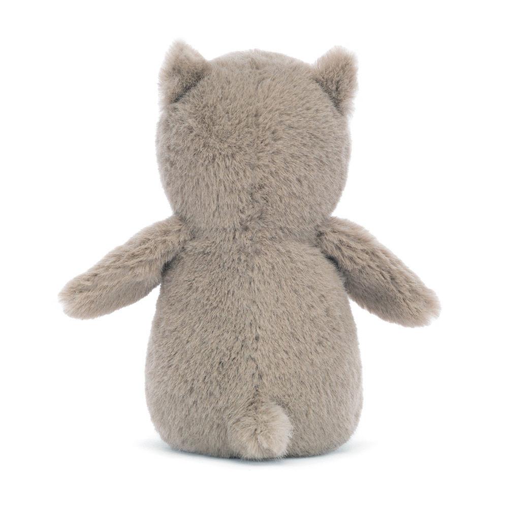 Animals Jellycat Nippit Owl 14cm x 7cm x 6cm Grises | México  8437CDEOF