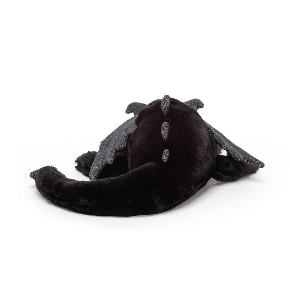 Animals Jellycat Onyx Dragon 4.7in x 5.5in x 19.7in Negros | México  6201CKNUM