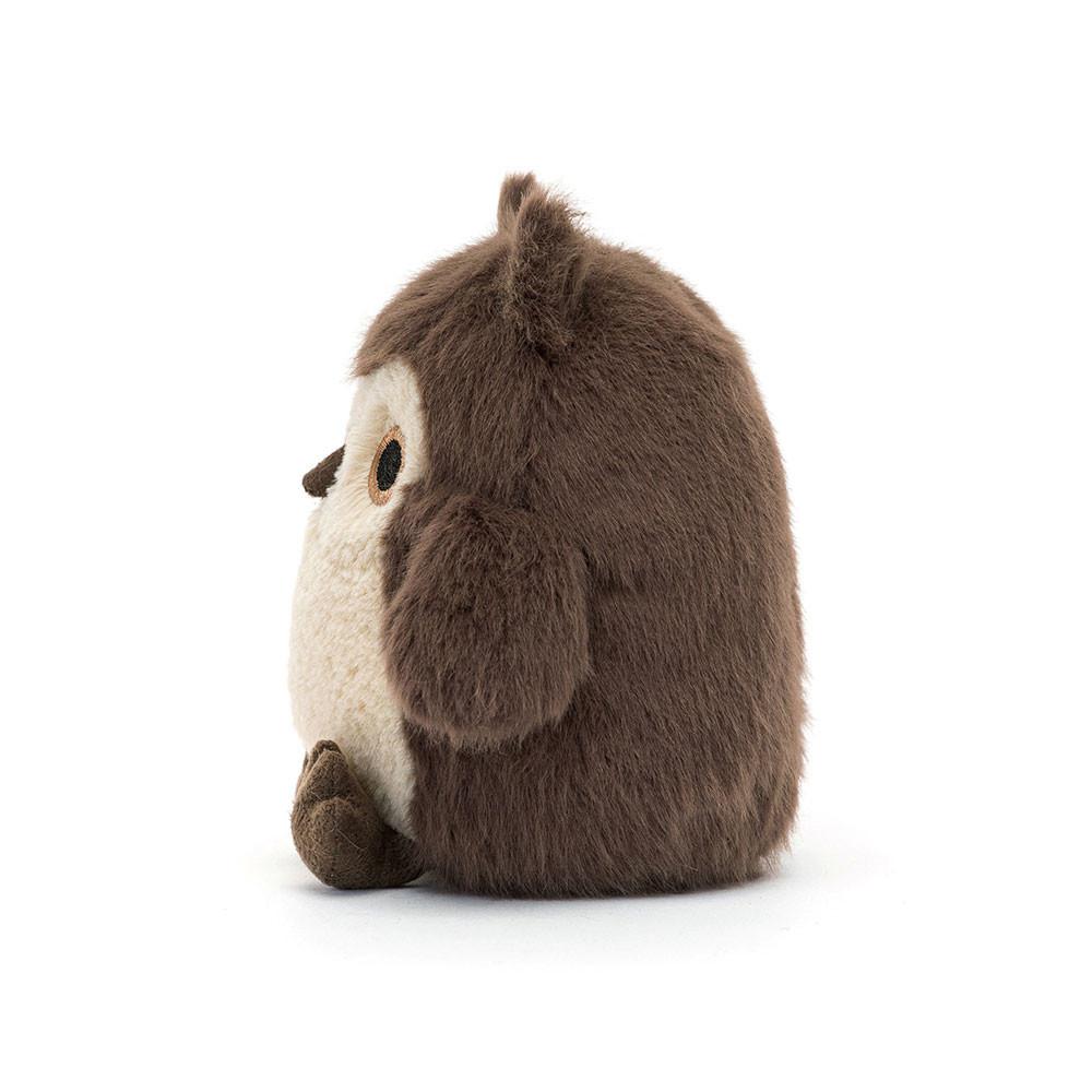 Animals Jellycat Owling 11cm x 7cm x 6cm Marrom | México  4502RHAVF