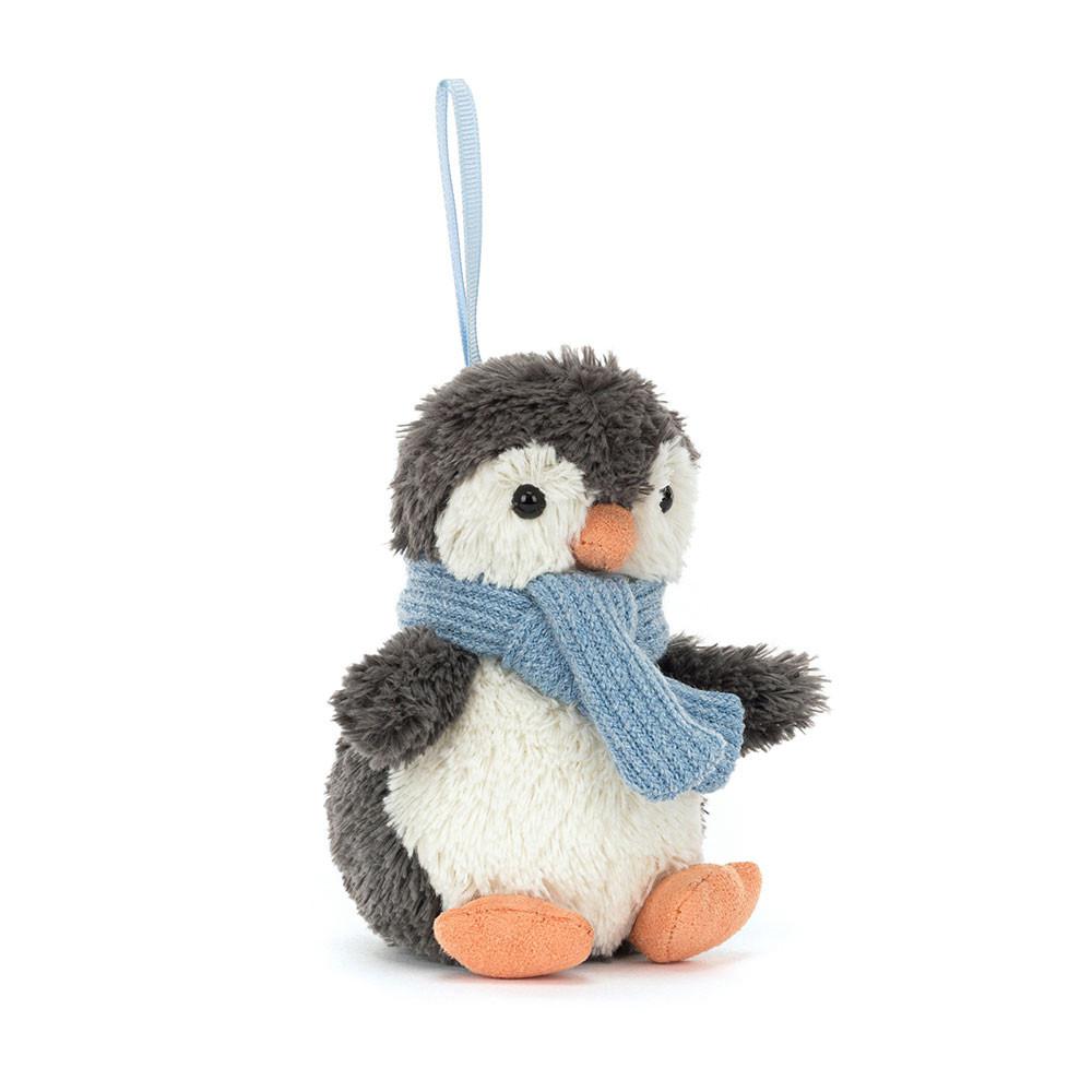 Animals Jellycat Peanut Penguin Decoration 10cm x 6cm x 7cm Negros | México  8527ZLOQS