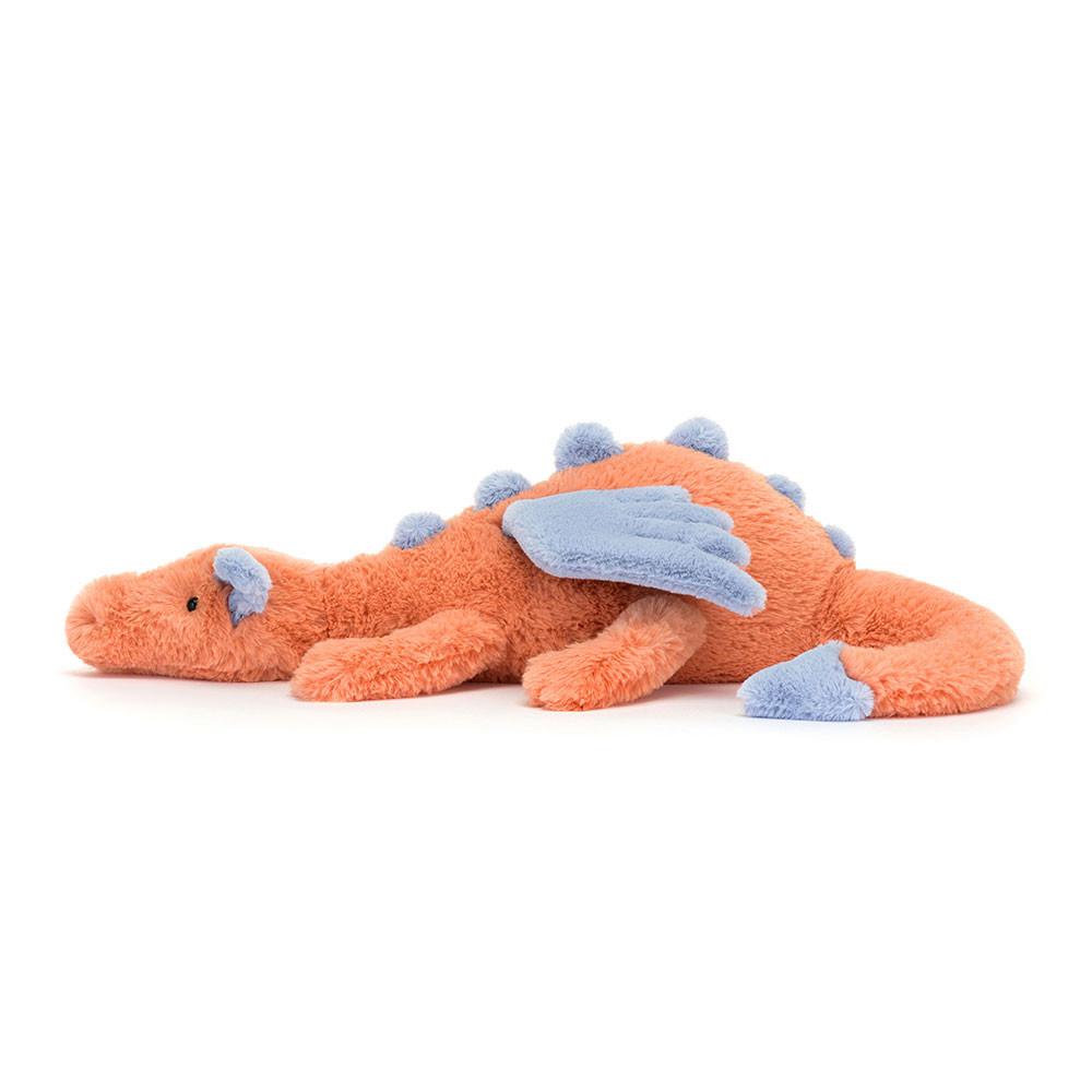 Animals Jellycat Persimmon Dragon 12cm x 14cm x 50cm Naranjas | México  3894CVUJG