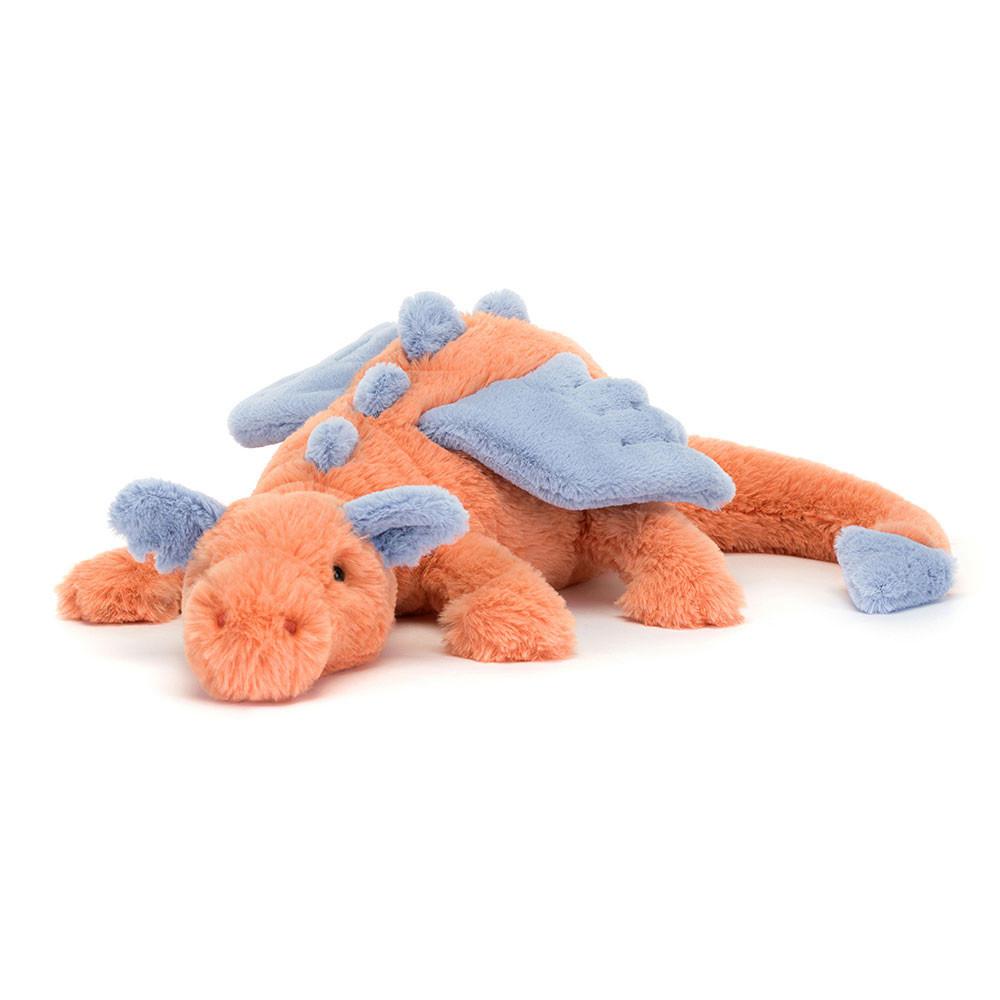 Animals Jellycat Persimmon Dragon 12cm x 14cm x 50cm Naranjas | México  3894CVUJG