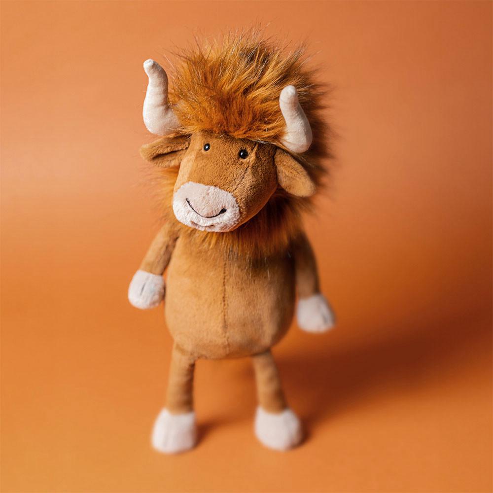 Animals Jellycat Ramone Bull 13in x 5.1in x 5.5in Marrom | México  0428KAGUL