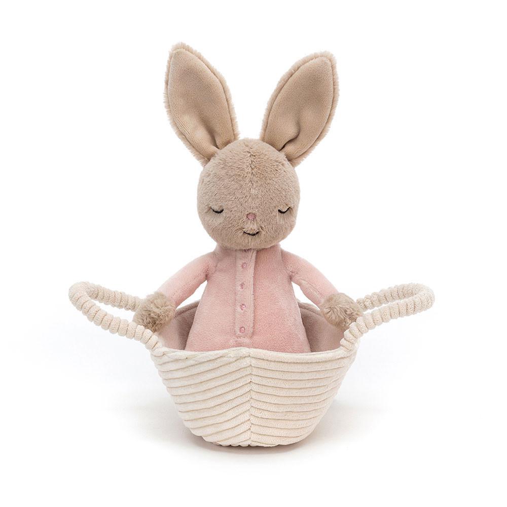 Animals Jellycat Rock-a-Bye Bunny 12cm x 9cm x 20cm Beige | México  4285NGKWE