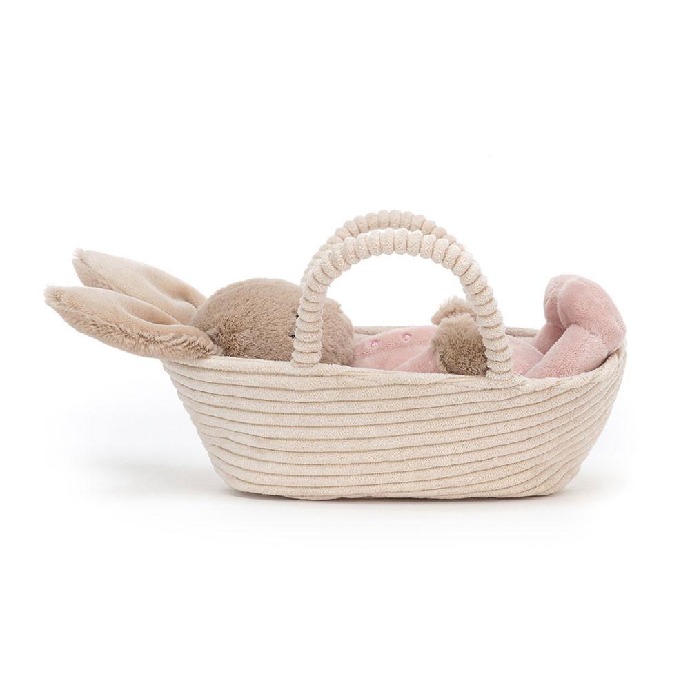 Animals Jellycat Rock-a-Bye Bunny 12cm x 9cm x 20cm Beige | México  4285NGKWE