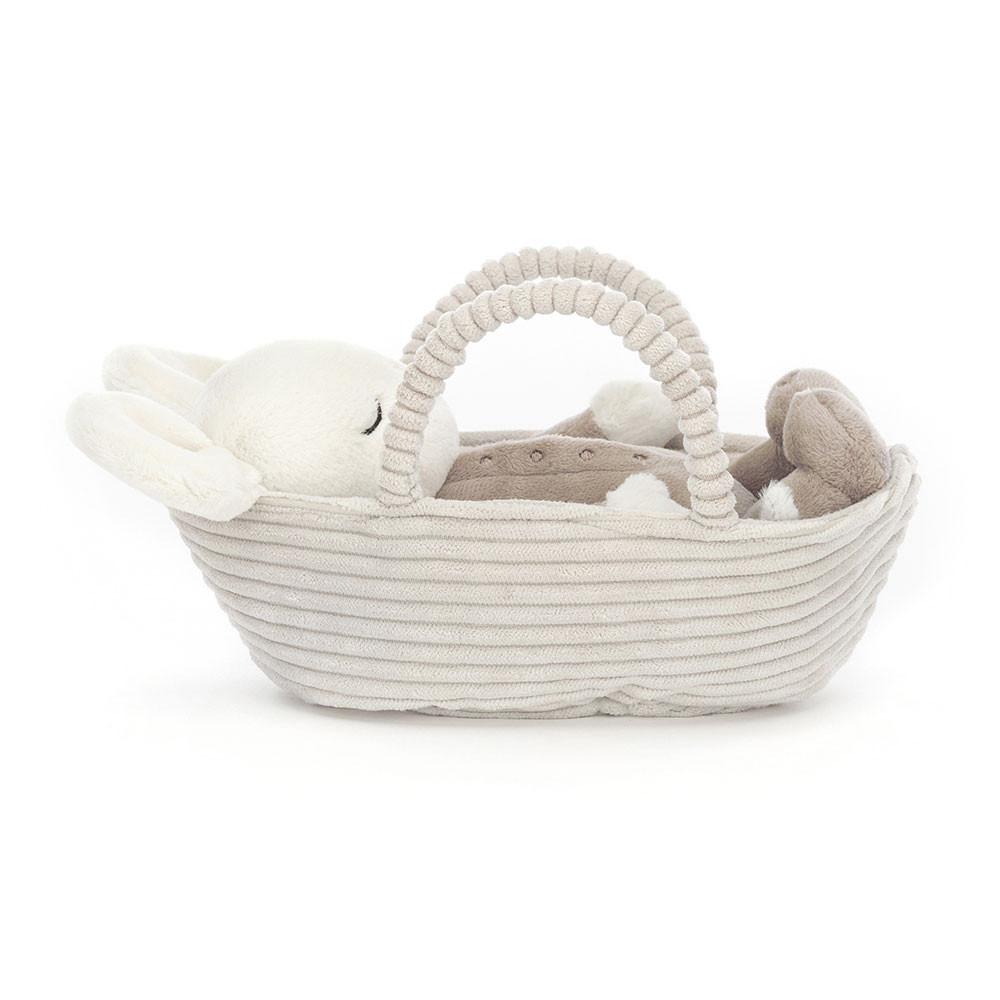Animals Jellycat Rock-a-Bye Mouse 12cm x 9cm x 20cm Blancos | México  3605CWSKG