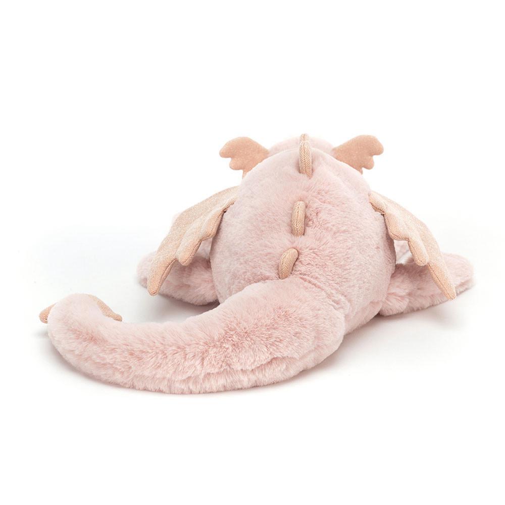 Animals Jellycat Rose Dragon 12cm x 14cm x 50cm Rosas | México  3827KJWPZ