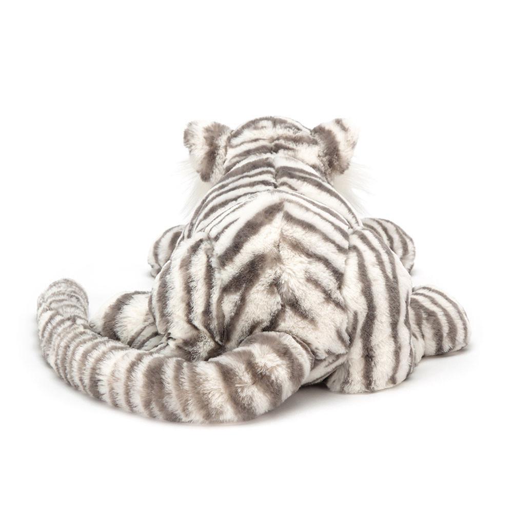 Animals Jellycat Sacha Snow Tiger 13cm x 14cm x 36cm Blancos | México  8935SPOCR