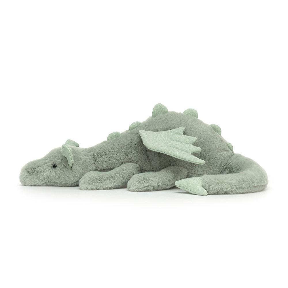 Animals Jellycat Sage Dragon 12cm x 14cm x 50cm Verdes | México  9607HBWMJ
