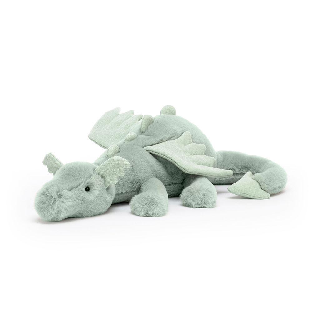 Animals Jellycat Sage Dragon 12cm x 14cm x 50cm Verdes | México  9607HBWMJ