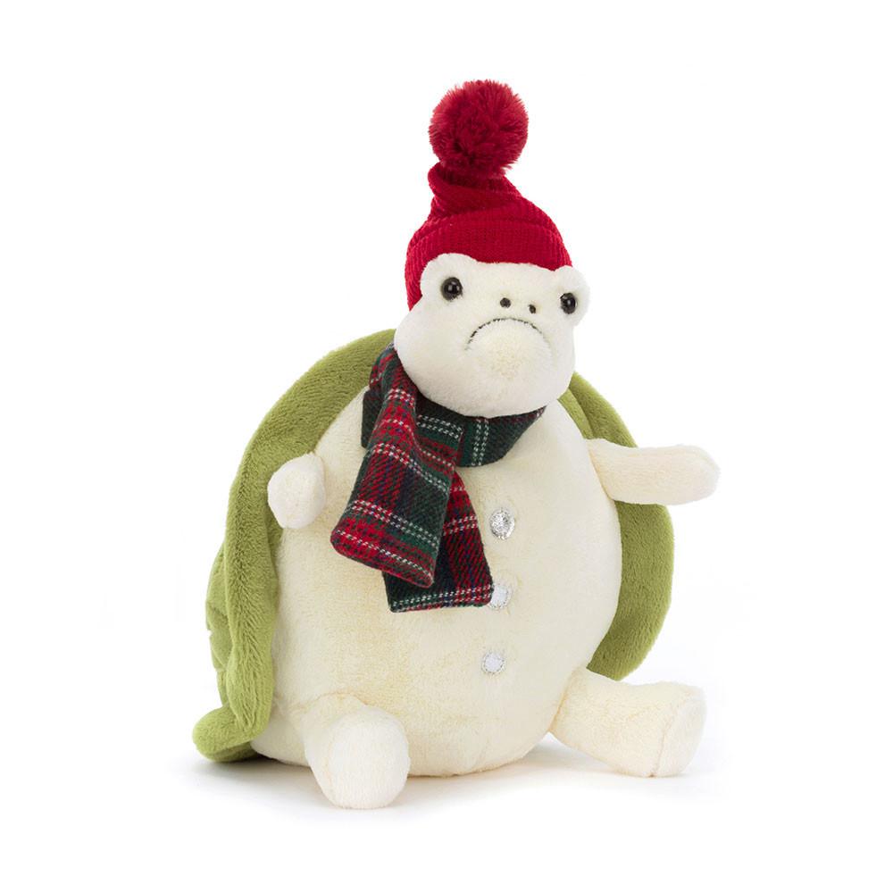 Animals Jellycat Snowman Timmy Turtle 28cm x 20cm x 16cm Blancos | México  1873ZNPLW